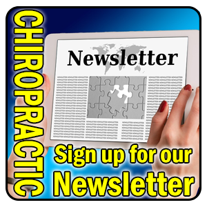 Newsletter signup for Family First Chiropractic